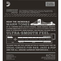 D'Addario ECB81S, Light 045 - 100 (Short Scale)